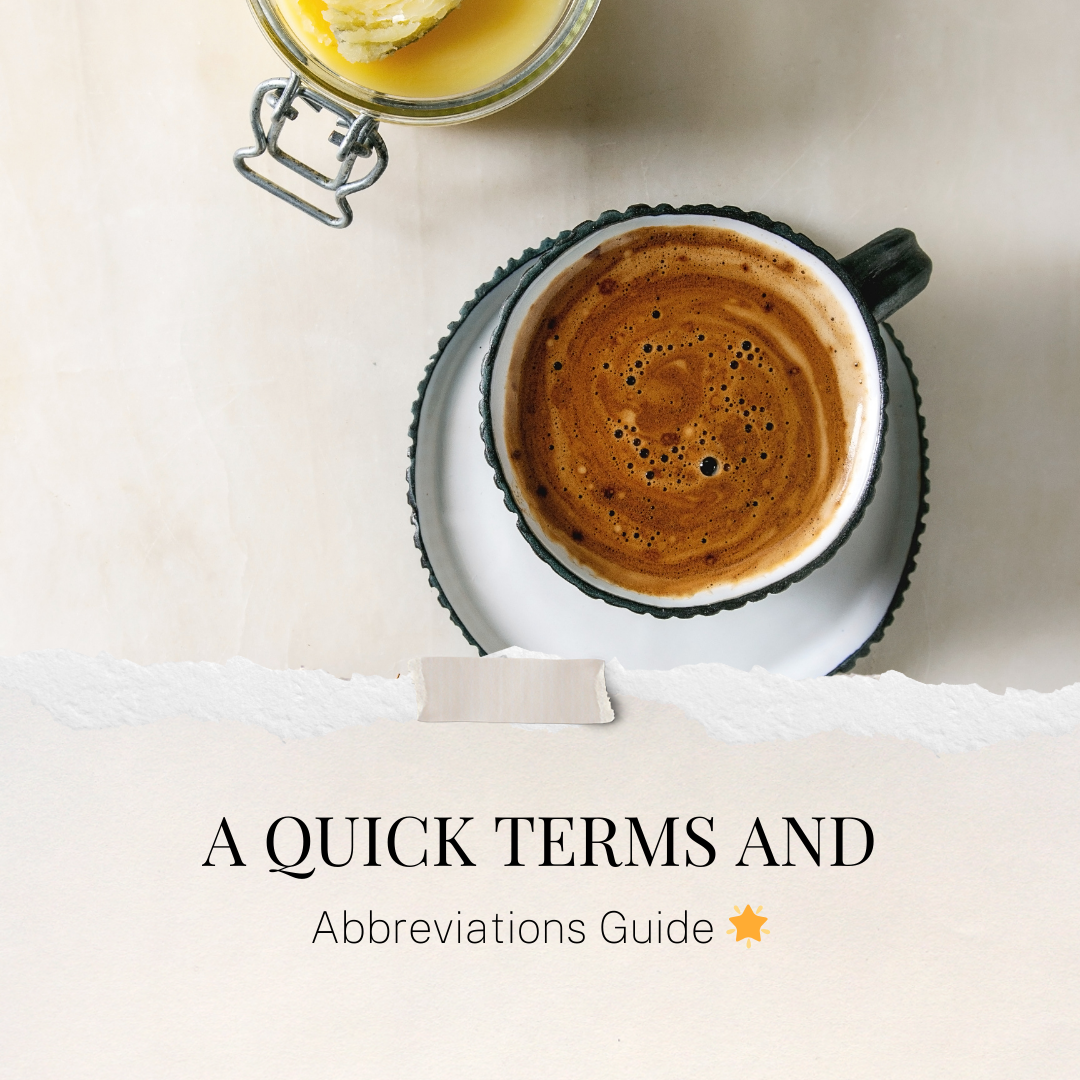 
          
            🌟 Keto Terms and Abbreviations Guide 🌟
          
        