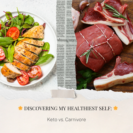 🌟 Discovering My Healthiest Self: Keto vs. Carnivore 🌟